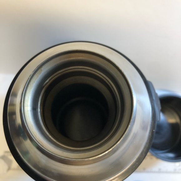 Vintage Stainless Steel Quart Size Thermos TherMax With Handle - Picture 8 of 15